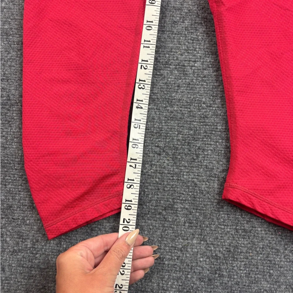 PRANA Women’s Capri Leggings Watermelon colored textured material size: Small - Picture 6 of 6
